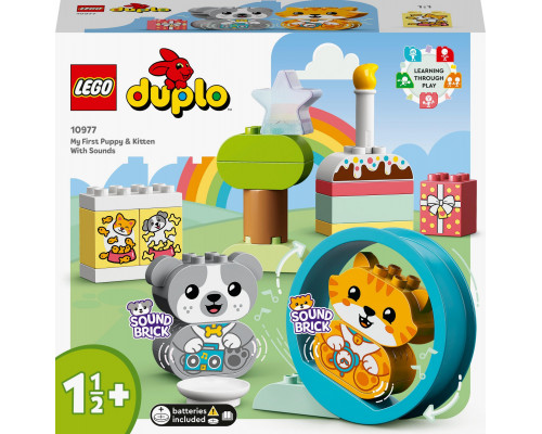 LEGO DUPLO® My First Puppy & Kitten With Sounds (10977)