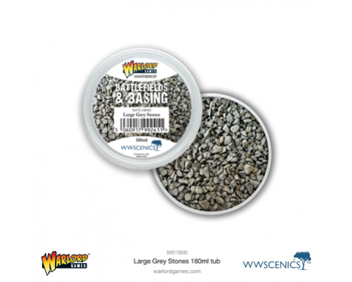 Battlefields & Basing: Large Grey Stones (180ml)