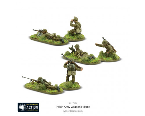 Bolt Action - Polish Army Weapons Teams - EN