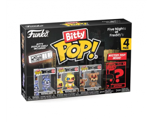 Funko Bitty POP! FNAF - Nightmare Bonnie 4PK (3+1 Mystery Chase)
