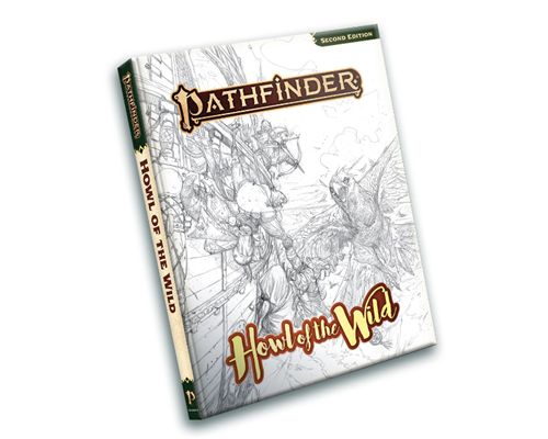 Pathfinder RPG: Howl of the Wild Sketch Cover Edition (P2) - EN