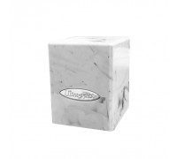 UP - Marble Satin Cube - White / Black