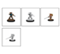 D&D Nolzur's Marvelous Miniatures: Male Goblin Rogue & Female Goblin Bard