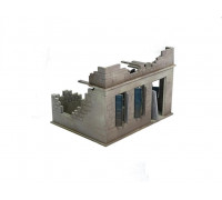 Sarissa Hobby & Terrain - Small Destroyed North Africa House (T)