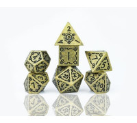 Sirius Dice - Dice Set - Illusory Metal - Gold