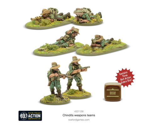 Bolt Action - Chindit Weapons Teams - EN