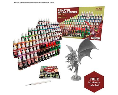 The Army Painter - Warpaints Fanatic Wargamers Paint Set