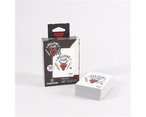 Gamegenic - Stranger Things - Hellfire Club Art Sleeves Hellfire Club