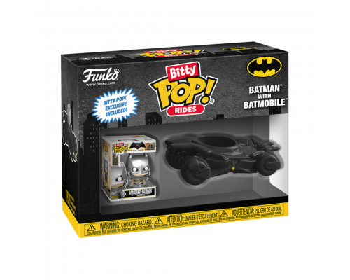 Funko Bitty POP! Ride: DC - Batman w/Batmobile