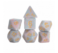 Sirius Dice - Unicorn Dice Set Pink