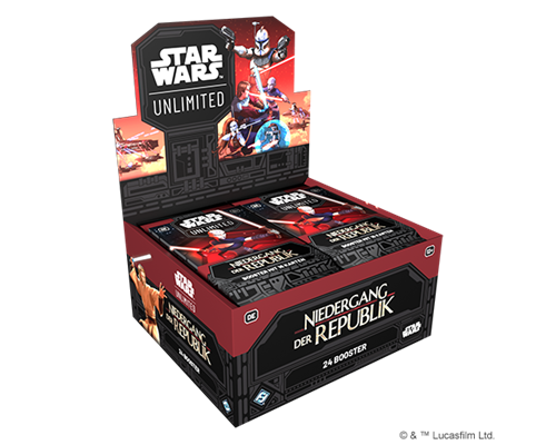 FFG - Star Wars: Unlimited - Twilight of the Republic Booster Display (24 Booster) - DE