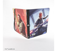 Gamegenic - Star Wars: Unlimited 18-Pocket Album - Qui-Gon Jinn/Darth Maul