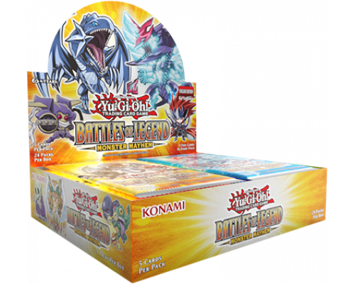 YGO - Battle of Legends: Monster Mayhem Booster Display (24 Packs) - EN