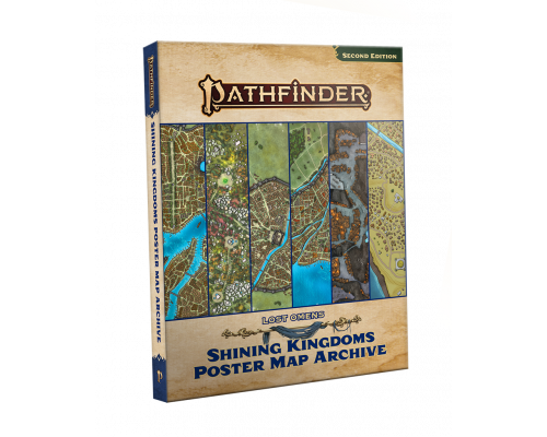 Pathfinder Lost Omens Shining Kingdoms Poster Map Archive (P2) - EN