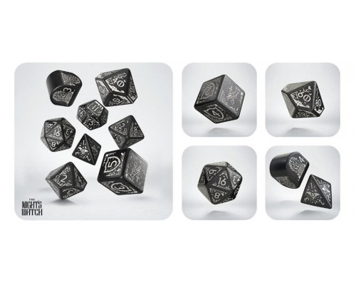 Game of Thrones. Night's Watch Dice Set.
