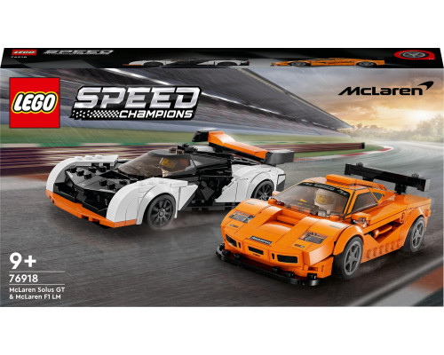 LEGO Speed Champions™ McLaren Solus GT & McLaren F1 LM (76918)