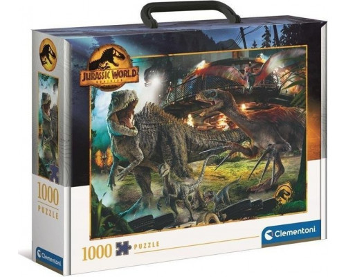 Clementoni CLE puzzle 1000 Brief Case Jurassic World 39699