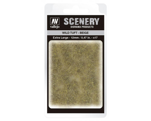 Vallejo - Scenery - Wild Tuft  Beige (12 mm)