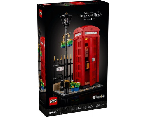 LEGO Ideas Czerwona londyńska budka telefoniczna (21347)