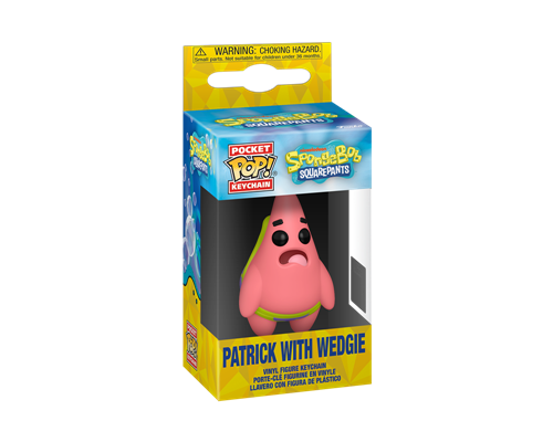 POP Keychain: SB- Patrick w/Wedgie