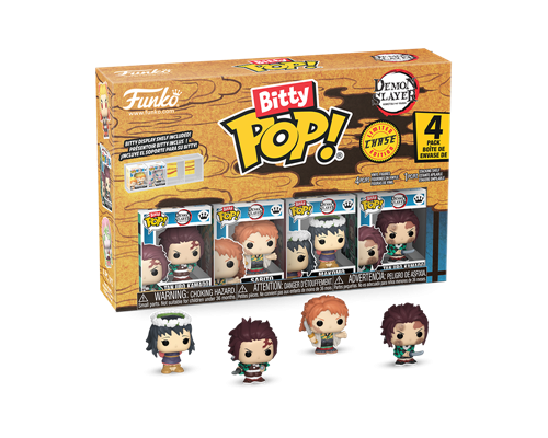 Funko Bitty POP! Demon Slayer - Tanjiro 4pk