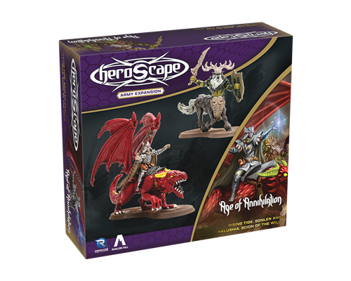 Heroscape Rising Tide Sonlen & Halushia, Scion of the Wild Army Expansion  - EN
