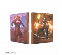 Star Wars: Unlimited Ashes of the Empire Zip-Up Album 18-Pocket - The Armorer & Whistling Birds