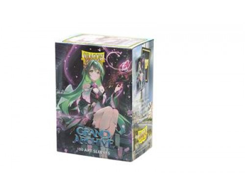 Dragon Shield Grand Archive License Standard Sleeves - Ariel, Archangel of Natura (100 Sleeves)