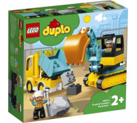 LEGO Duplo Ciężarówka i koparka gąsienicowa 4 szt. (10931)