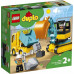 LEGO Duplo Ciężarówka i koparka gąsienicowa 4 szt. (10931)