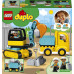 LEGO Duplo Ciężarówka i koparka gąsienicowa 4 szt. (10931)