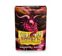 Dragon Shield Japanese Matte Sleeves - Magenta (60 Sleeves)