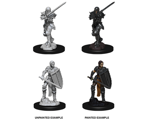 D&D Nolzur’s Marvelous Miniatures: Female Human Fighter
