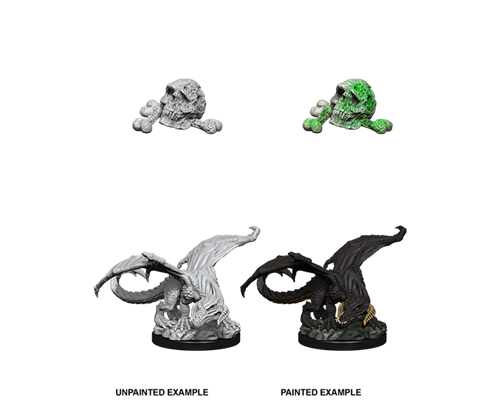 D&D Nolzur’s Marvelous Miniatures: Black Dragon Wyrmling