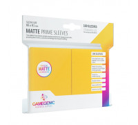 Gamegenic - Matte Prime Sleeves Yellow (100 Sleeves)