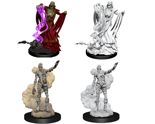 D&D Nolzur's Marvelous Miniatures - Lich & Mummy Lord