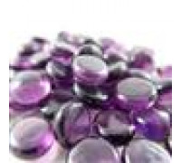 Chessex Gaming Glass Stones in Tube - Violet (40)