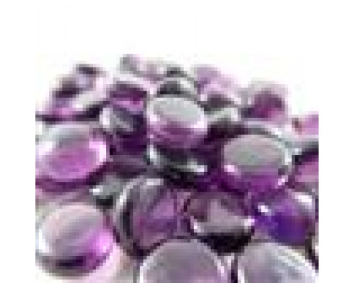 Chessex Gaming Glass Stones in Tube - Violet (40)