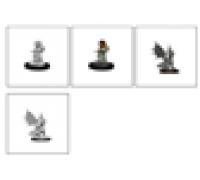 D&D Nolzur's Marvelous Miniatures: Silver Dragon Wyrmling & Female Halfling