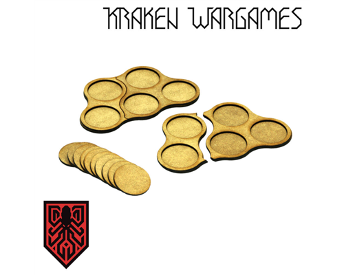 Kraken Wargames - 25mm Movement Tray Pack