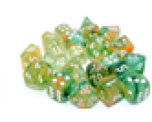 Chessex 12mm d6 Blocks - Nebula TM 12mm d6 Spring/white Luminary Dice Block™ (36 dice)