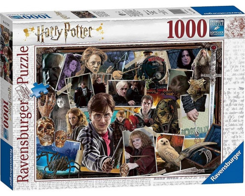 Ravensburger Puzzle 1000 elementów Harry Potter - Voldemort