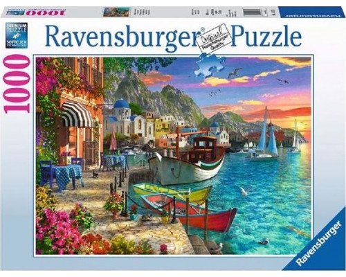 Ravensburger Puzzle 1000 Greckie nabrzeże
