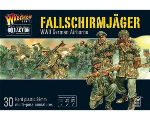 Bolt Action - Fallschirmjager (German Paratroopers) - EN