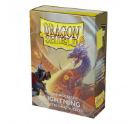 Dragon Shield Japanese size Dual Matte Sleeves - Lightning 'Ailia' (60 Sleeves)