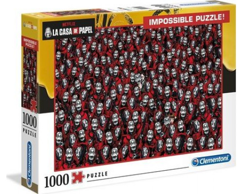 Clementoni Puzzle 1000 elementów Dom z papieru (39527)
