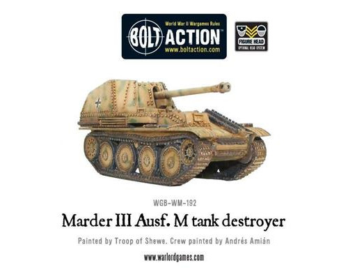 Bolt Action - Marder III Ausf. M tank destroyer - EN