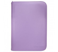 UP - Vivid 4-Pocket Zippered PRO-Binder: Purple