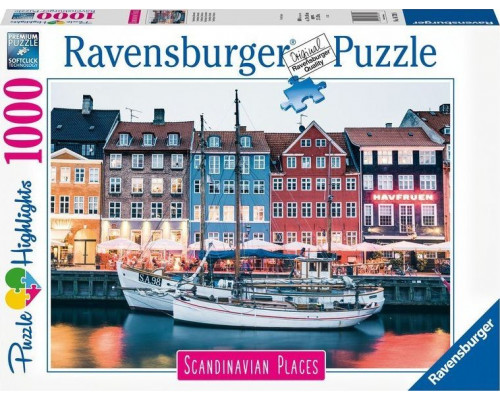 Ravensburger Puzzle 1000 Skandynawskie miasto