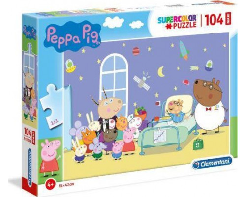 Clementoni Puzzle 104el Maxi Świnka Peppa 23735